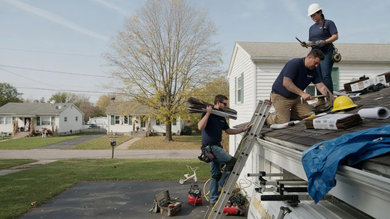 Local Roofing Contractors in Mapleton, IL near me